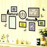墙贴纸简约欧式家居卧室客厅装饰贴画创意个性组合照片相框
