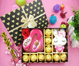 包邮德芙巧克力礼盒装零食糖果情人节创意生日礼物送闺蜜女朋友