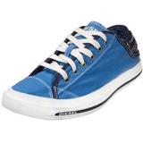 代购美国专柜DIESEL迪赛男式鞋低帮鞋 exposure i snorkel blue