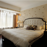 新中式家具实木床双人床现代美式欧式家具水曲柳婚床1.8/1.5米床