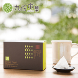 御山坊-台湾冻顶乌龙茶 原片三角茶包3g*20包 原装进口特级高山茶