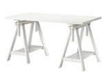 宜家正品 IKEA 利蒙/ 芬沃尔德 桌子 灰色白色 宜家家居代购