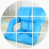 单人懒人沙发榻榻米扶手创意床上折叠靠背椅卧室喂奶椅个性电脑椅