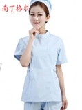 夏装女护士服分体套装牙科工作服口腔护理服美容院服ICU室包邮