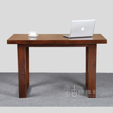 老榆木家具 实木书桌 写字台 画案办公桌 简约现代电脑桌实木家具