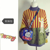 韩版托马斯儿童包包可爱斜挎包单肩包男童女童包卡通旅行包潮包邮