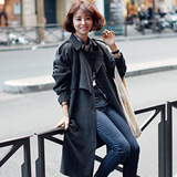 2016春季新款韩国东大门品牌女装韩版女式风衣女外套大衣女式包邮