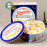 丹麦进口 皇冠DANISA牛油曲奇368g 铁盒罐装 礼盒零食品送礼朋友