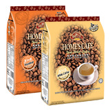 包邮马来西亚原装进口正宗怡保白咖啡故乡浓原味+榛果味1200克