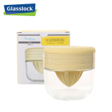 Glasslock韩国进口正品家用婴幼儿辅食手动榨汁机研磨器玻璃