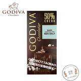 Godiva 歌帝梵50% coco 可可 海盐黑巧克力 排块100G 进口零食