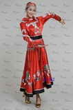 新款成人女长款蒙古舞蹈服女民族舞演出服女大摆裙藏族表演服装