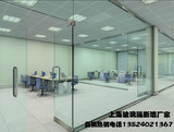上海厂房车间屏风隔板公司純玻璃隔断办公室玻璃隔断屏风隔断隔间