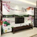大型壁画唐韵电视背景墙纸壁画3d立体壁纸无纺布客厅卧室温馨简约
