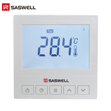 英国森威尔SASWELL有线壁挂炉温控器地暖温控器带WIFI手机APP远程