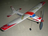 广利红雀橡筋动力模型飞机橡皮筋滑翔机航模组装盒装竞赛器材