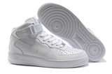 Nike Air Force 1男鞋耐克AF1空军一号全白高帮正品女鞋板鞋休闲