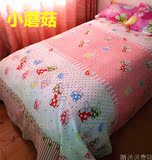 宽幅斜纹加厚纯棉泡泡纱布料可定做床单被套枕套有机床品泡泡布料