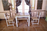 宜家小户型餐桌简约双层折叠餐桌可伸缩钢木餐桌家用餐厅吃饭桌子
