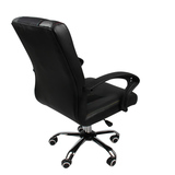 老板椅真皮网布椅固定扶手电脑椅钢制脚人体工程学办公椅升降旋转
