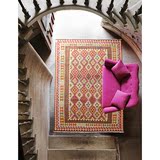 印度进口纯手工羊毛Kilim高档民族风几何北欧现代宜家地毯地毯