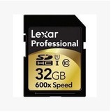 雷克沙lexar SD32G SD卡32G 600X 90M/s 高速相机内存卡单反包邮