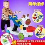 婴儿学步车7-18个月多功能手推车宝宝助步 儿童玩具车可坐人1-3岁
