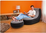 Intex充气沙发床单人充气座椅创意懒人沙发现代简约沙发午休躺椅