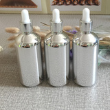 PHD银瓶 批发100ml银色滴管玻璃瓶分装瓶调配空瓶乳液精华液
