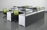 深圳办公家具新款办公屏风桌现代简约隔断屏风4人工作位职员桌子