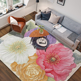 汇源新西兰羊毛手工地毯客厅茶几卧室满铺定制定做现代简约炕毯大