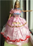 p002芭比娃娃精致礼服-梦幻婚纱、公主蓬蓬裙 衣服 服装