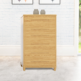 雅斯邦纯实木斗柜 组装六斗柜简约现代可收纳储物柜 北欧实木斗柜
