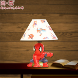 简尊 卡通儿童台灯创意个性蜘蛛侠台灯可爱儿童房温馨孩子床头灯