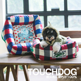 Touchdog它它2015新款 经典沙发型宠物窝垫狗棉窝可拆洗TDBE0005