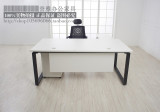 简约办公桌单人老板桌板式主管桌1.6米办公桌时尚经理桌订做现货