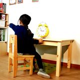 课桌 环保小方桌 画桌多地包邮实木幼儿园桌子 松木儿童桌子椅子