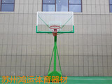 篮球架 篮球架移动式 室外单臂篮球架 钢化玻璃篮板苏州 江苏常熟