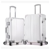 日默瓦同款铝镁合金拉杆箱万向轮全铝旅行箱商务登机行李箱