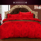 大红色床单单件纯棉 双人1.8 2米 单人大学生宿舍上下铺床单被单