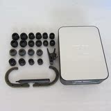 森海塞尔IE8 IE80耳机铝盒收纳盒调音棒硅胶套耳挂线夹整套配件