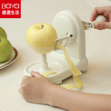 日本快速苹果削皮机水果削皮器 梨子削皮刀多功能手摇水果去皮器