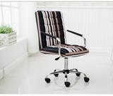 会议椅包邮弓形转椅电脑椅家用不锈钢固定扶手钢制脚无扶手会客椅