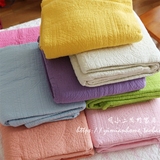 外贸出口韩国纯色砂洗绗缝被空调被夏凉被美式纯棉床盖特价包邮