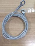 包胶钢丝绳两头打端子万用型锁链保险绳安全保护绳索耐用可靠