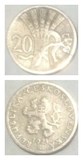 卖硬币的小火柴 捷克斯洛伐克 1921年狮子与稻子 20mm铜镍币km1