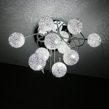 LED吸顶灯 现代简约时尚个性宜家创意艺术铝灯卧室灯书房餐厅灯具
