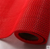 PVC塑胶地毯防水耐磨塑料地垫S形镂空网格卫生间防滑垫卷材加厚
