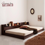百意空间定制板式环保榻榻米储物沙发床单人床双人床1.5米1.8米