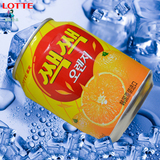 乐天粒粒橙水238ml 韩国原装进口饮料 lotte橙汁果肉汁